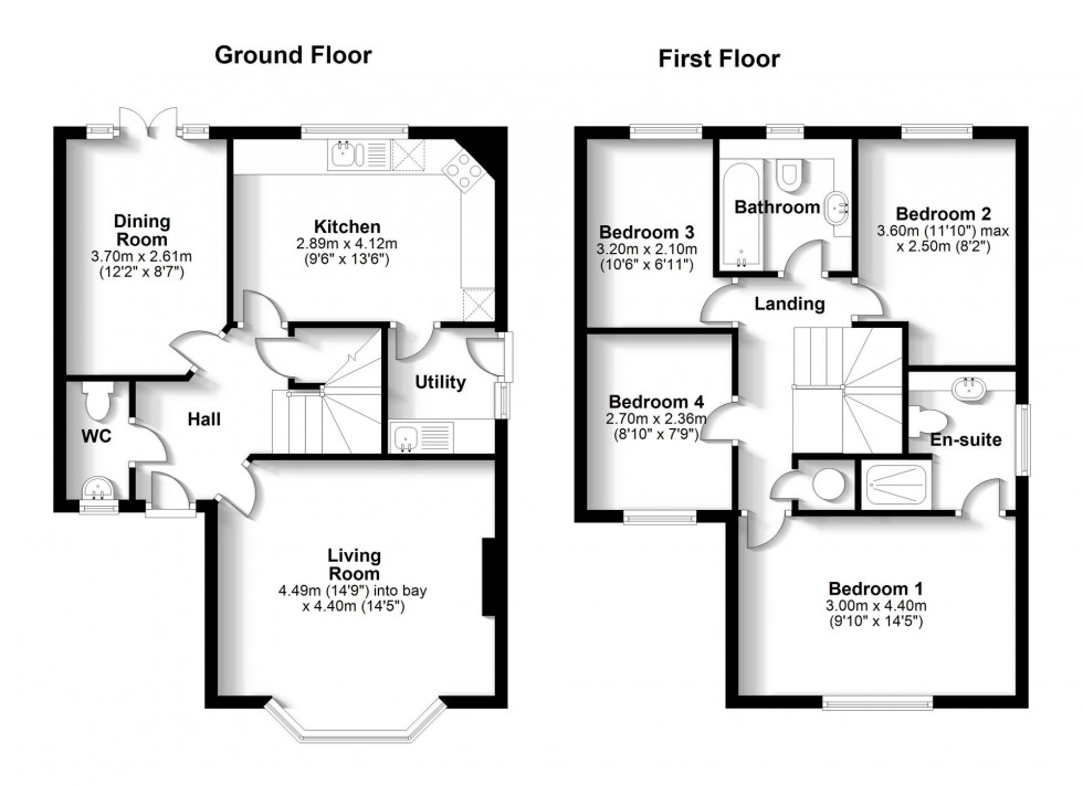 Floorplan for Pyrethrum Way, Willingham, CB24