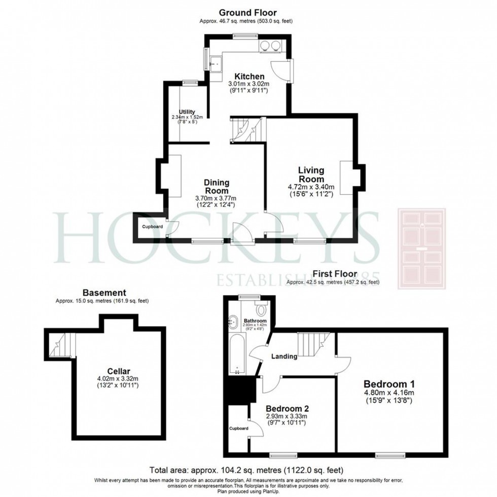 Floorplan for Coles Lane, Linton, CB21