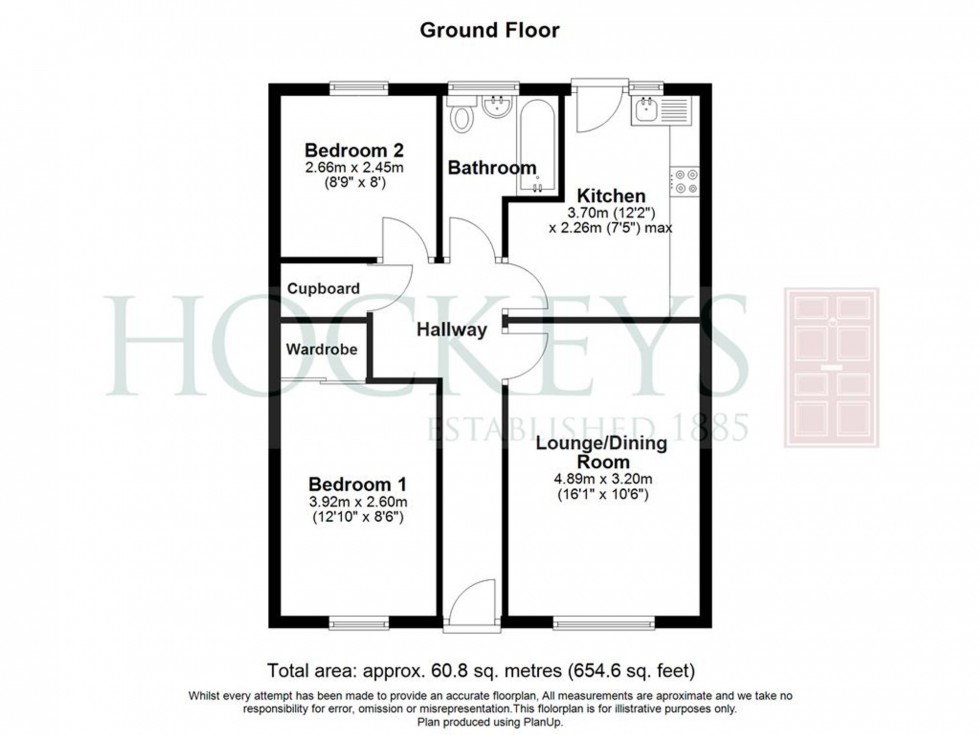Floorplan for The Doles, Over, CB24
