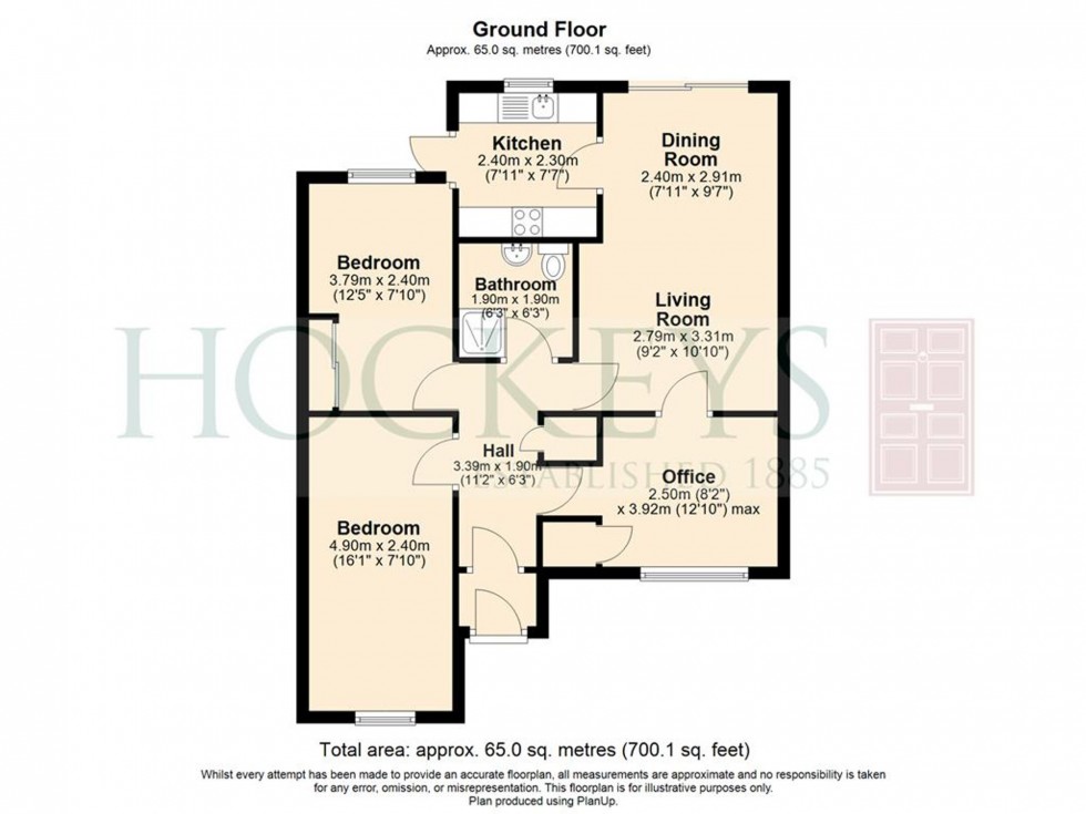 Floorplan for Windmill Close, Soham, CB7
