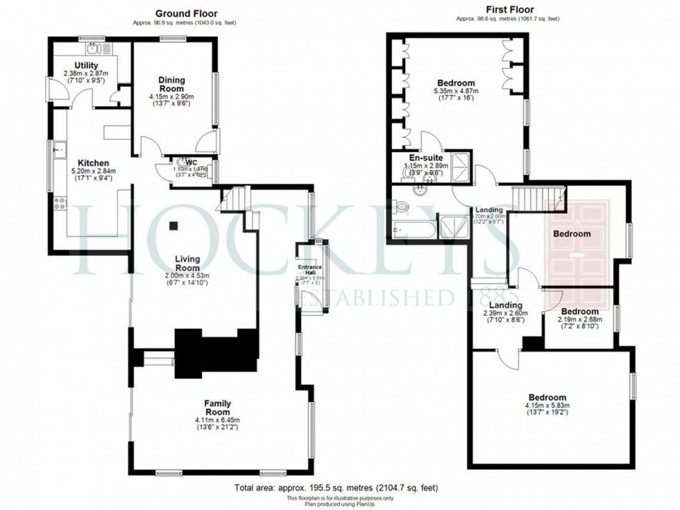 Floorplan for Staples Lane, Soham, CB7