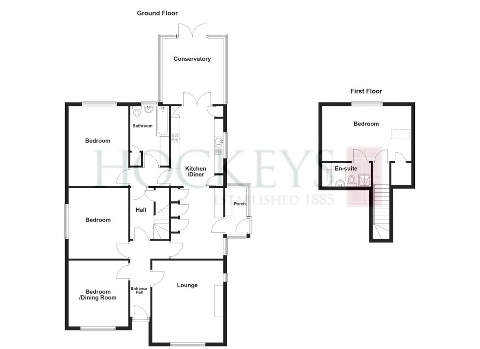 Floorplan for St. Pauls Road North, Walton Highway, PE14