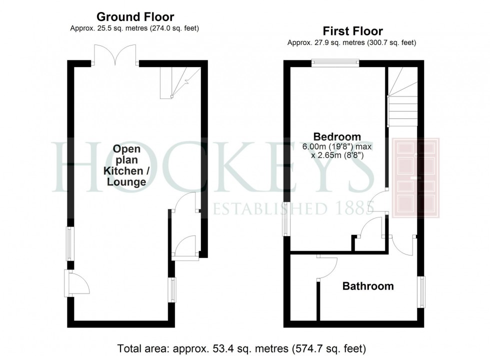 Floorplan for Callander Close, Cambridge, CB4