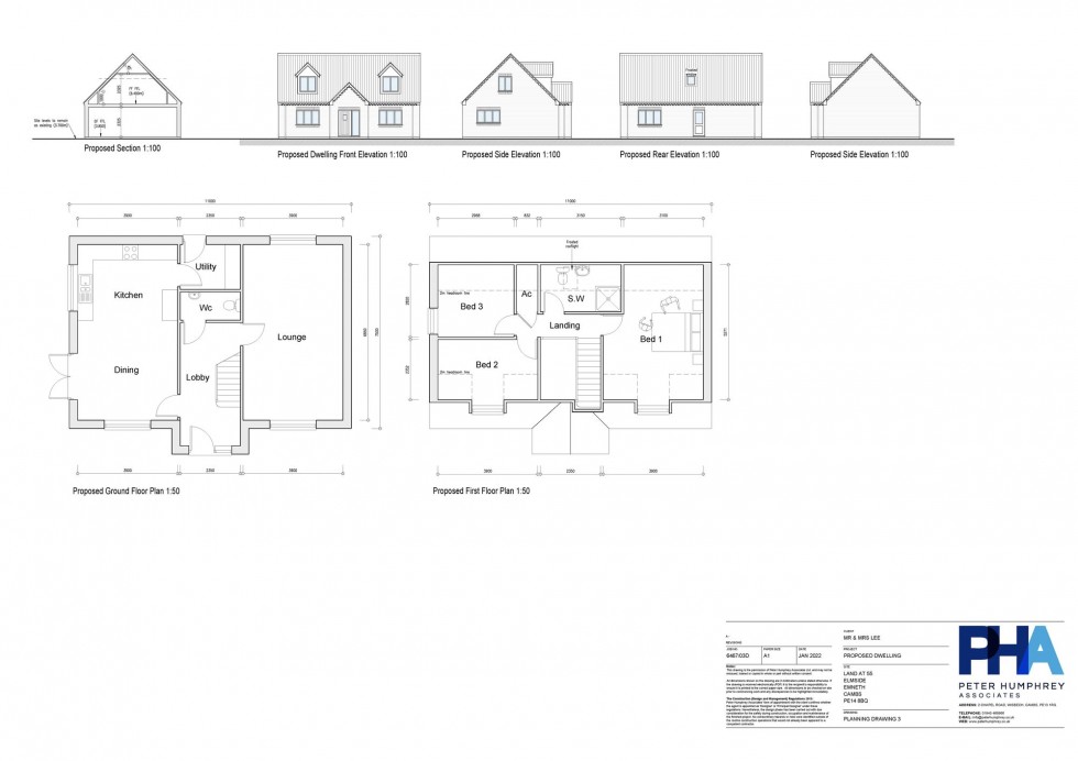Floorplan for Elmside, Emneth, PE14
