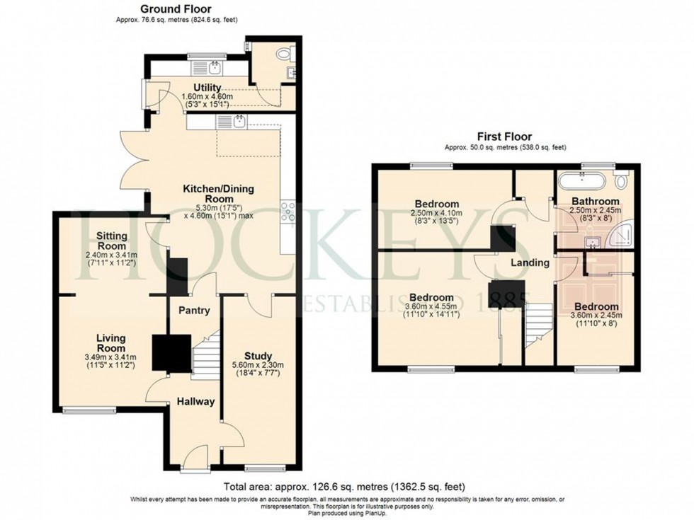 Floorplan for Parsonage Lane, Burwell, CB25