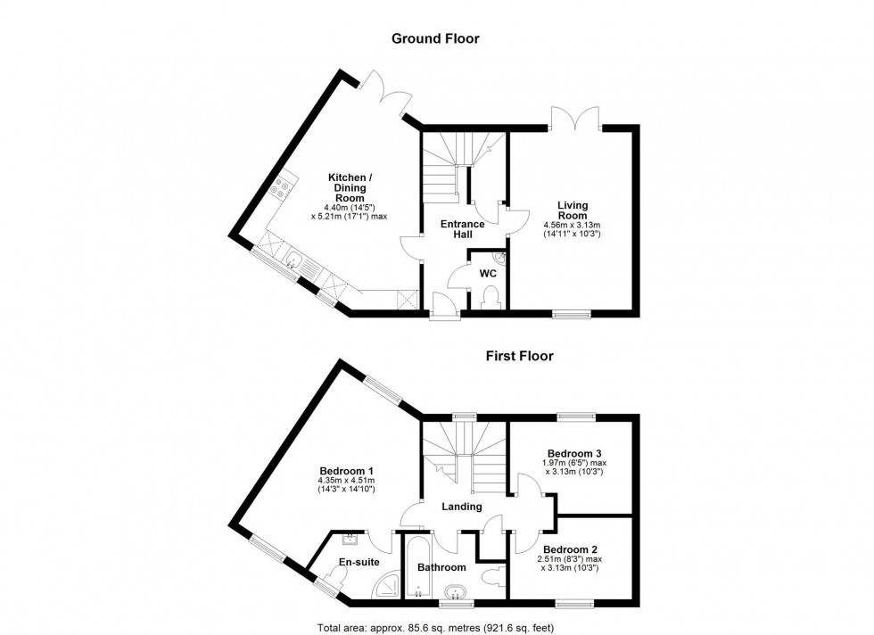 Floorplan for Sheepwash Way, Longstanton, CB24
