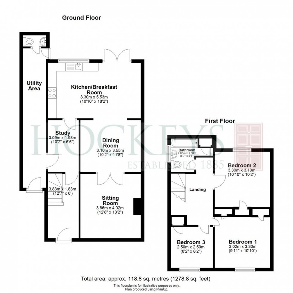 Floorplan for Millbank, Newmarket, CB8