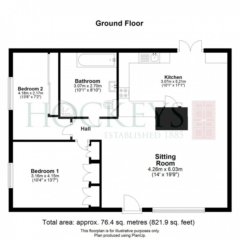 Floorplan for Holland Park, Cheveley, CB8