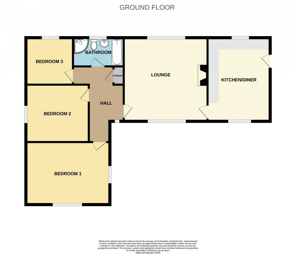 Floorplan for The Cottons, Outwell, PE14