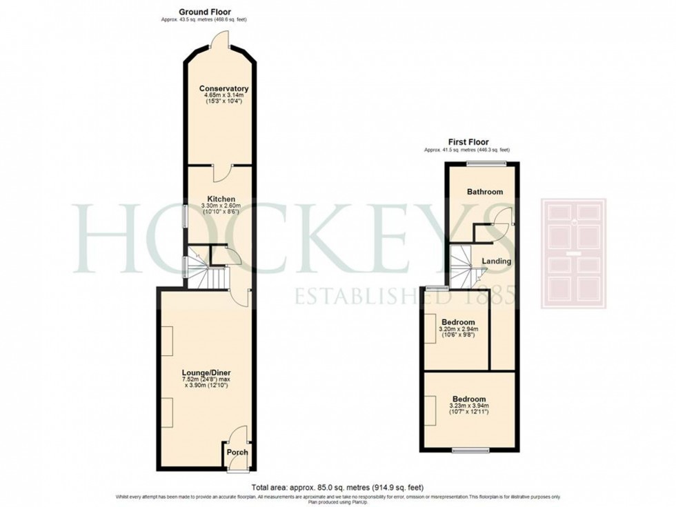 Floorplan for Cherry Hinton Road, Cambridge, CB1