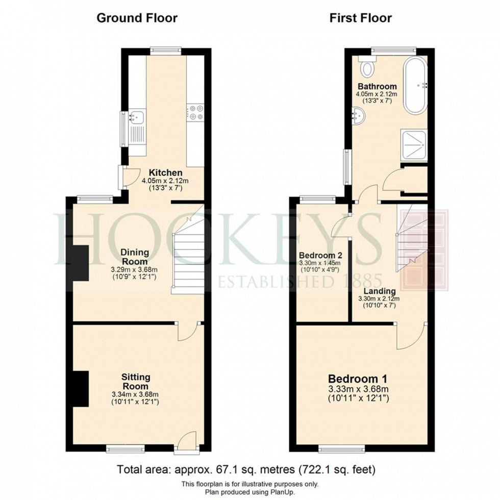 Floorplan for Nat Flatman Street, Newmarket, CB8