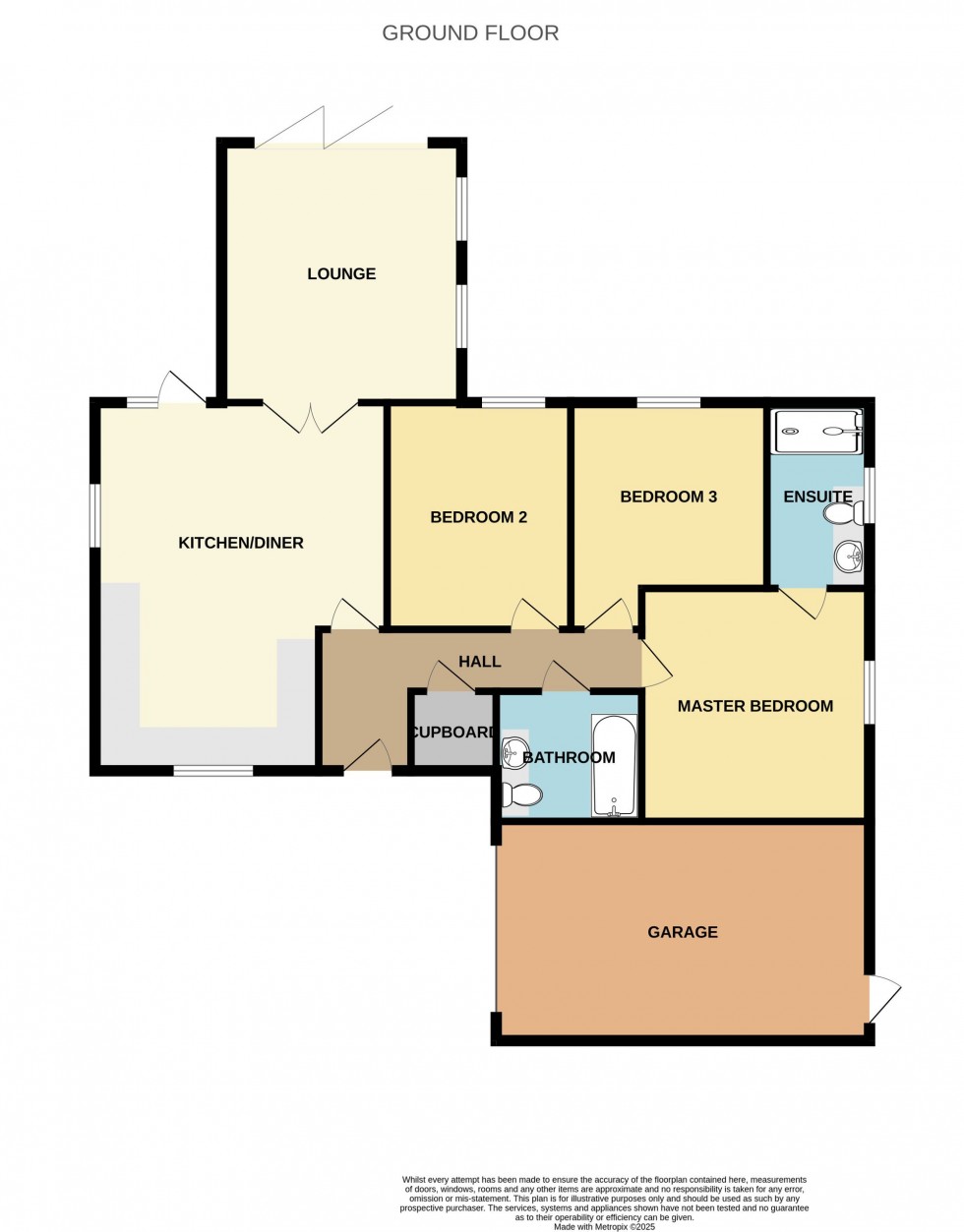 Floorplan for Magnolia Drive, Chapel Drove, PE12