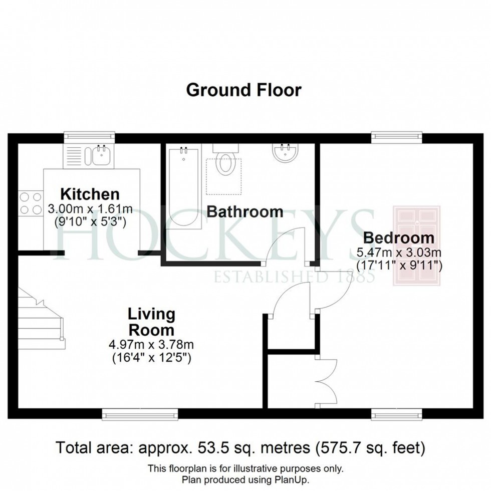 Floorplan for Covent Garden, Willingham, CB24