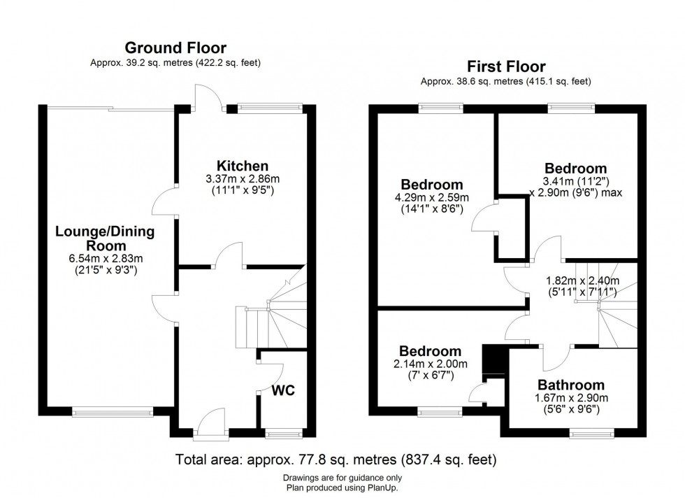Floorplan for Crosfield Court, Cambridge, CB4