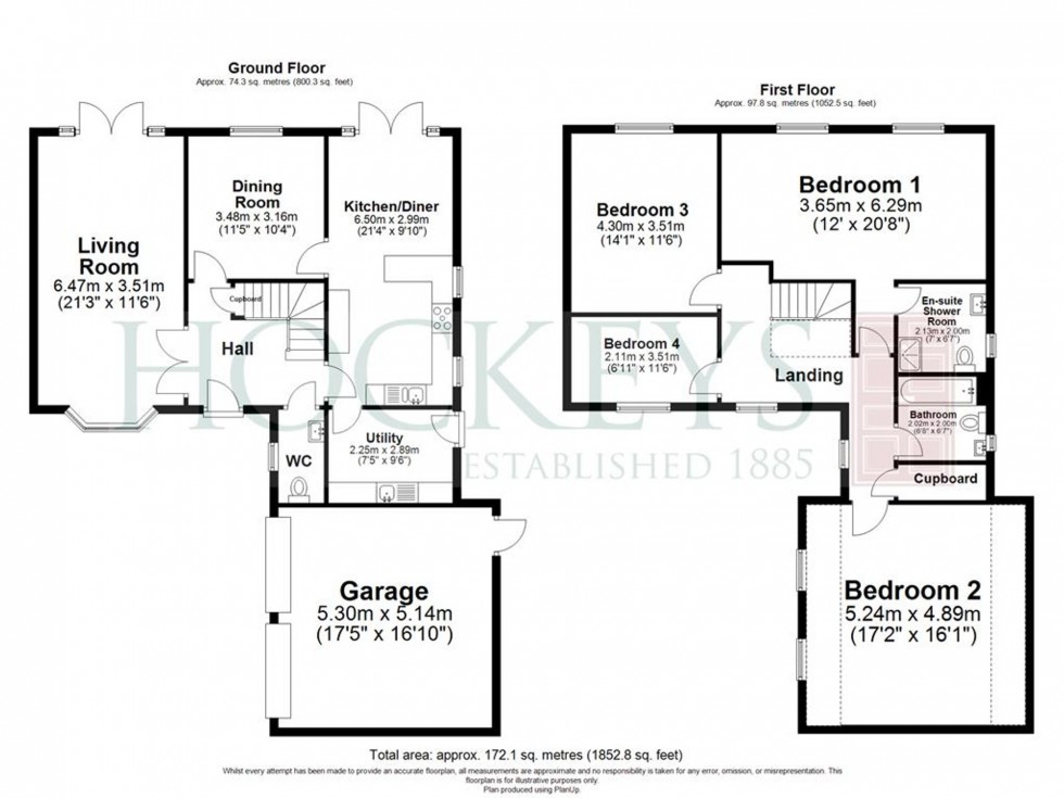 Floorplan for Trout Beck, Linton, CB21