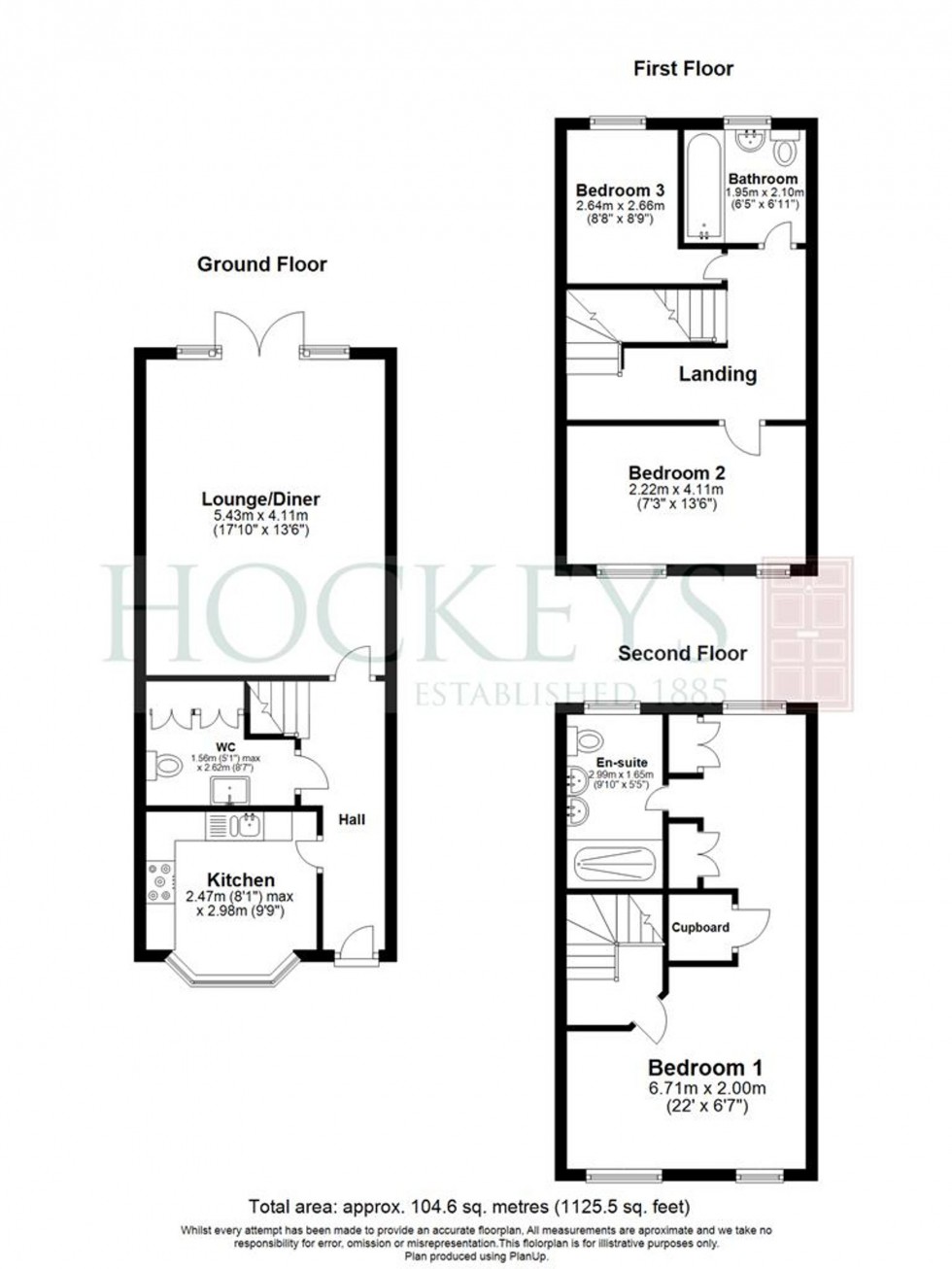 Floorplan for Hales Barn Road, Haverhill, CB9