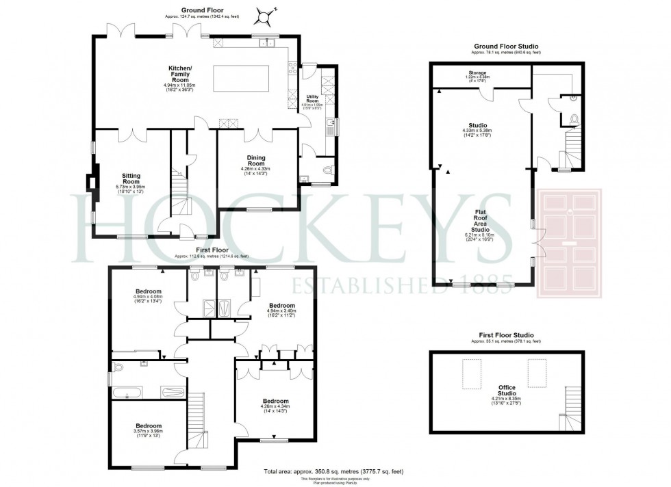 Floorplan for George Way, Chatteris, PE16
