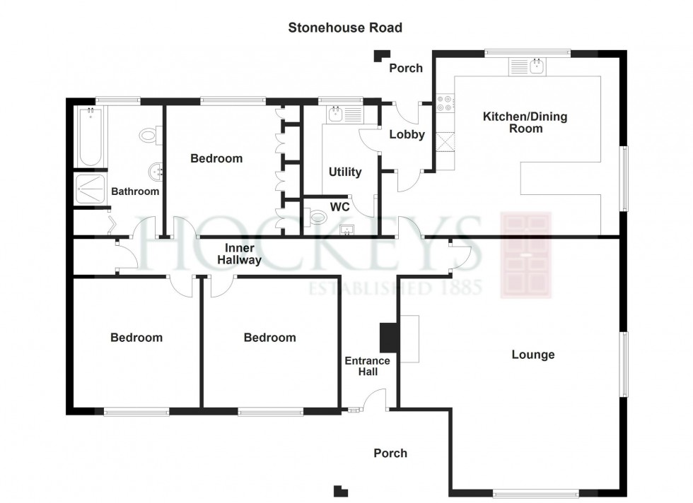 Floorplan for Stone House Road, Upwell, PE14