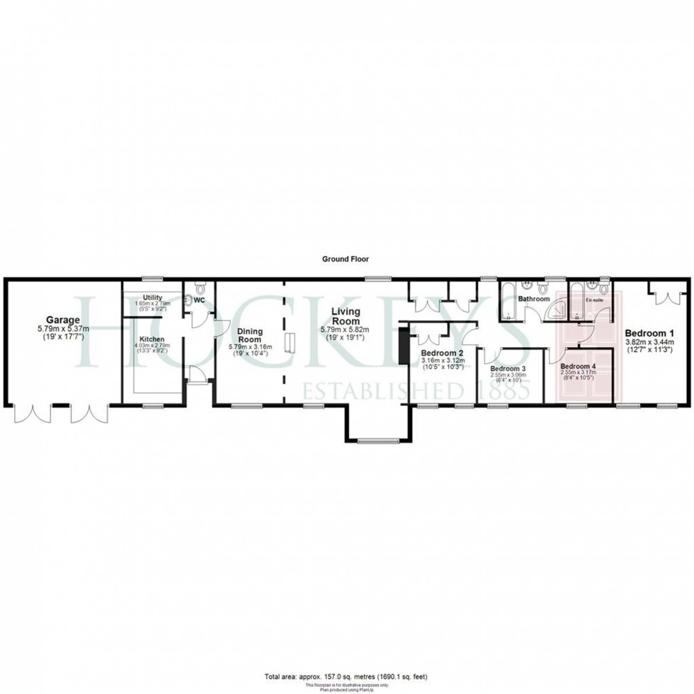 Floorplan for The Grip, Linton, CB21