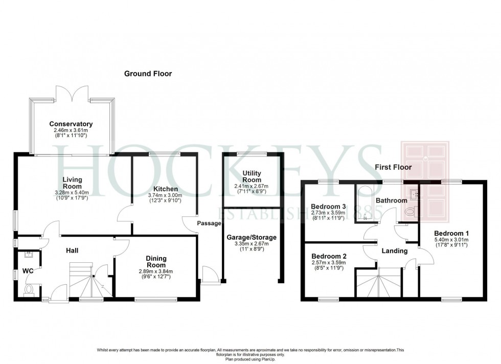 Floorplan for Nether Grove, Longstanton, CB24