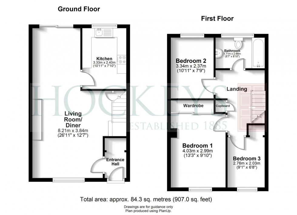 Floorplan for Dolphin Close, Linton, CB21