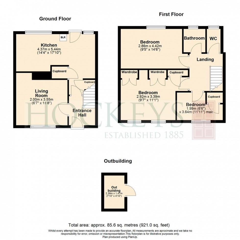 Floorplan for Livermore Close, Cambridge, CB4