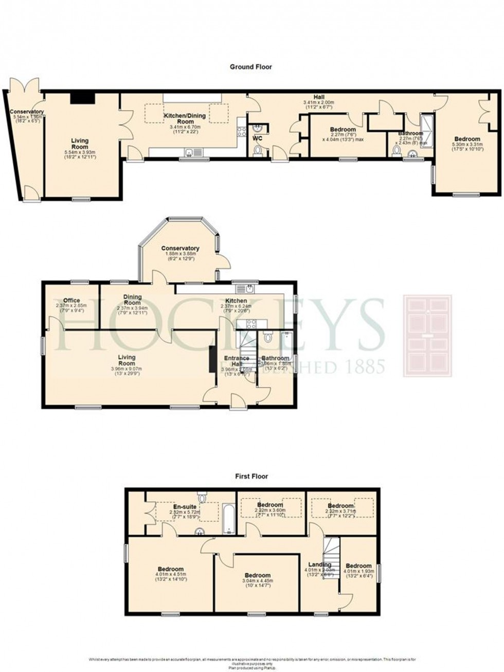 Floorplan for Qua Fen Common, Soham, CB7
