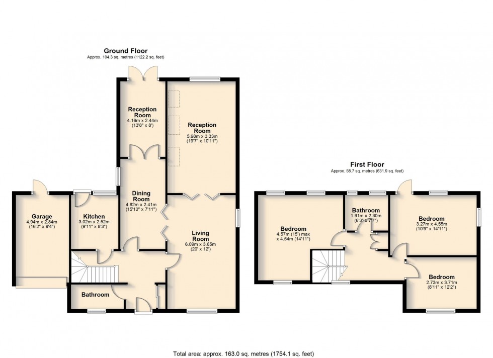 Floorplan for Thornton Way, Girton, CB3