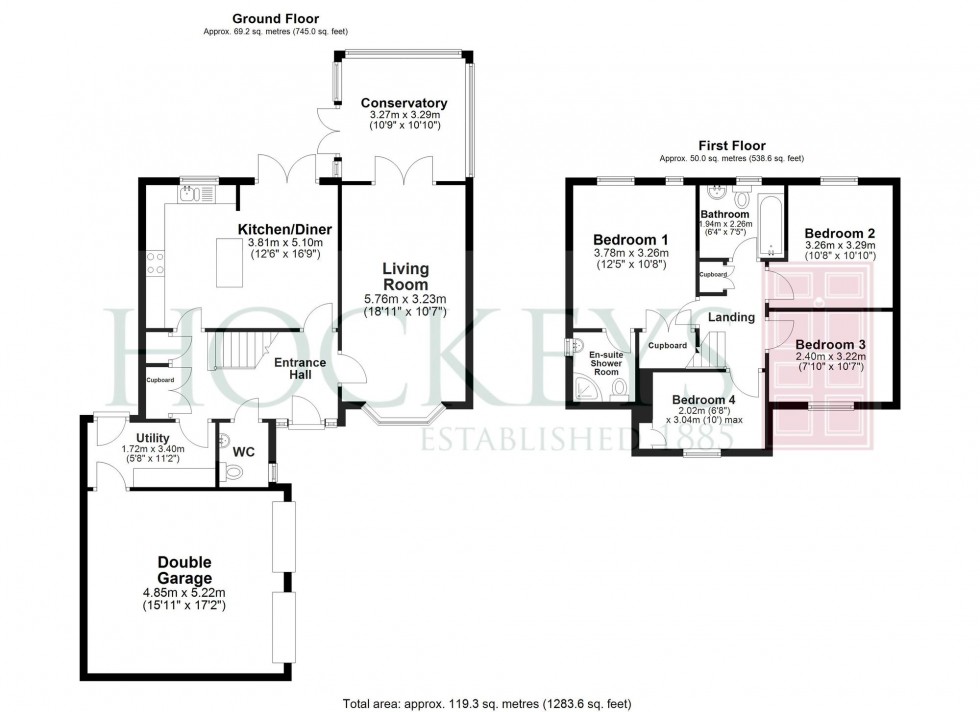 Floorplan for Lonsdale, Linton, CB21