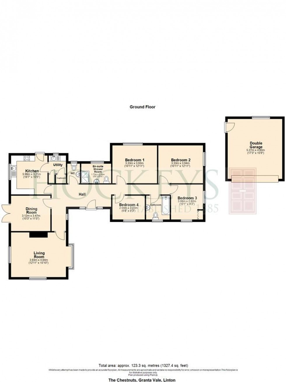 Floorplan for Granta Vale, Linton, CB21