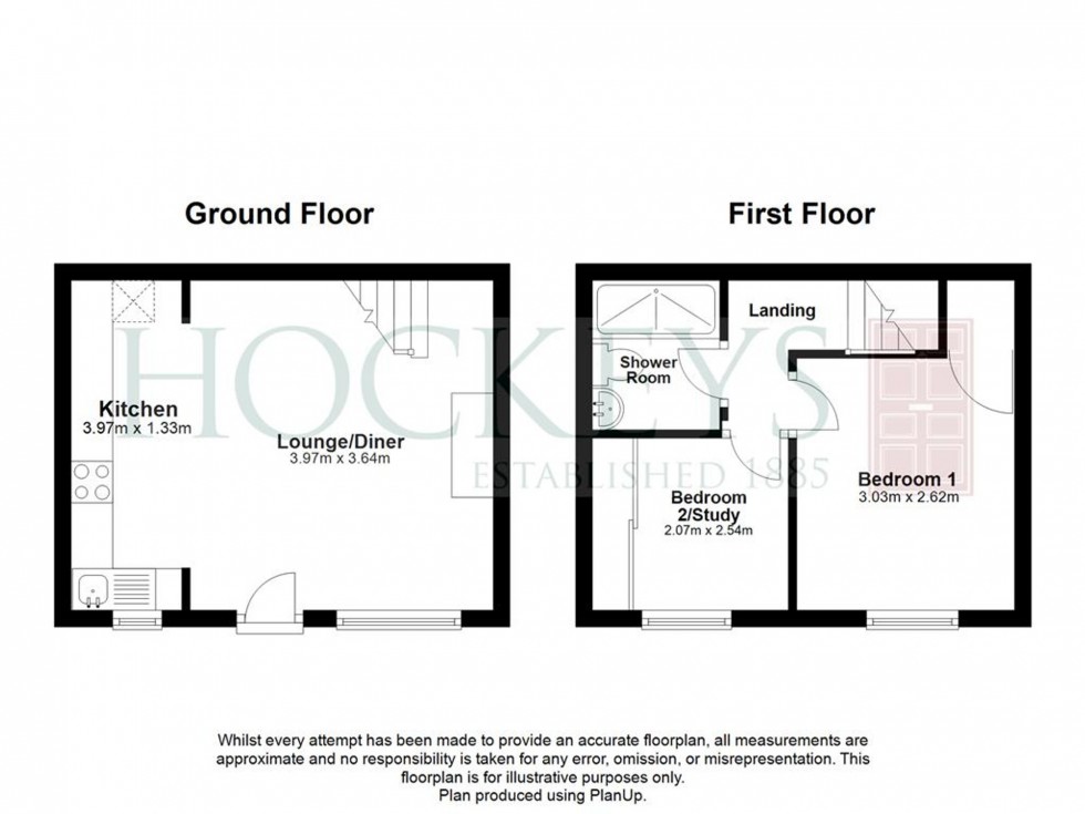Floorplan for Ravens Yard, Willingham, CB24