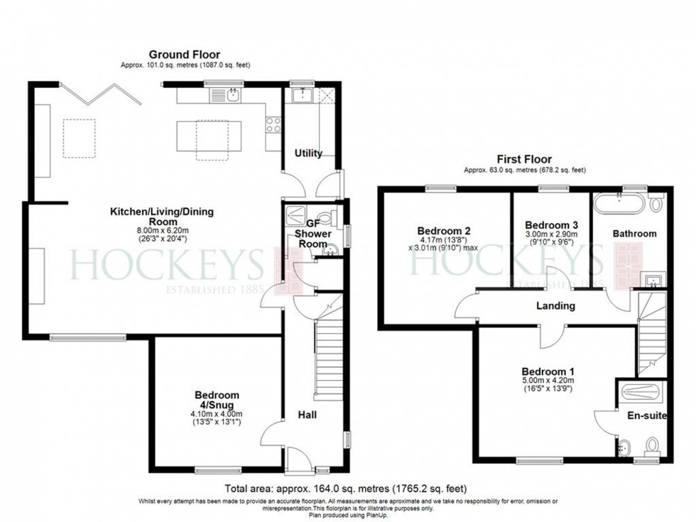 Floorplan for Short Lane, Willingham, CB24