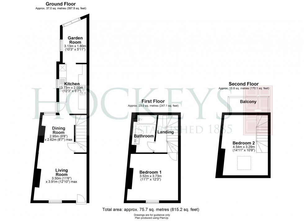Floorplan for Church Street, Willingham, CB24