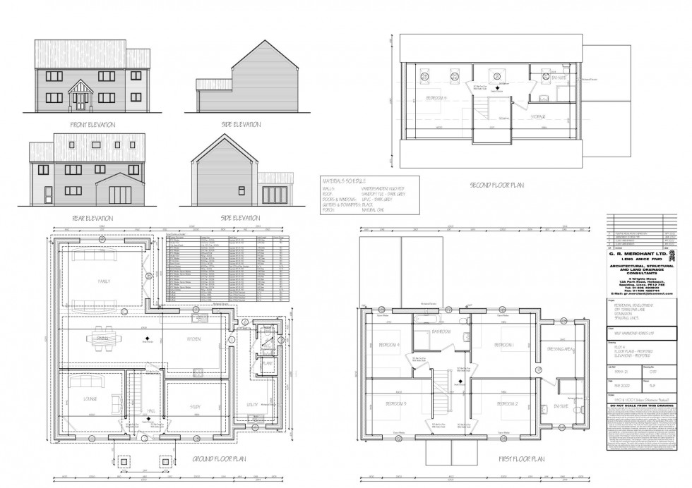 Floorplan for Bernhards Close, Donington, PE11
