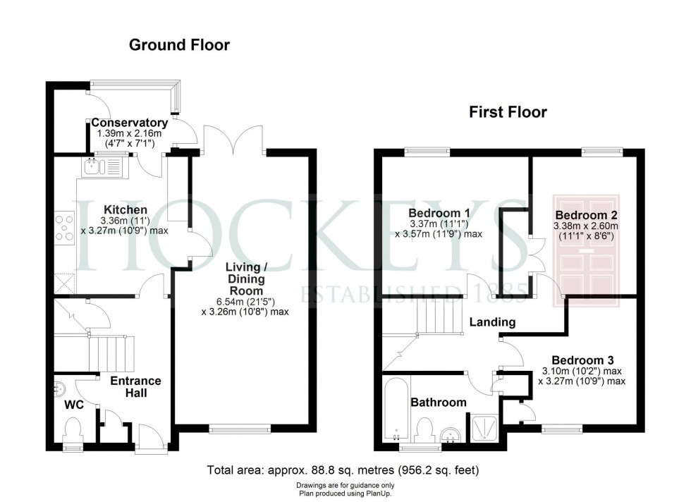 Floorplan for Turpyn Court, Cambridge, CB4