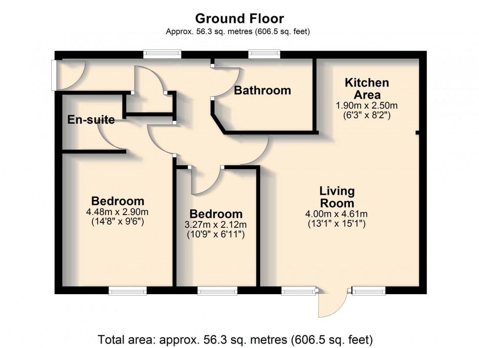 Floorplan for Woodhead Drive, Cambridge, CB4