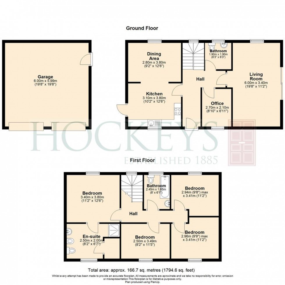 Floorplan for Mandeville, Burwell, CB25