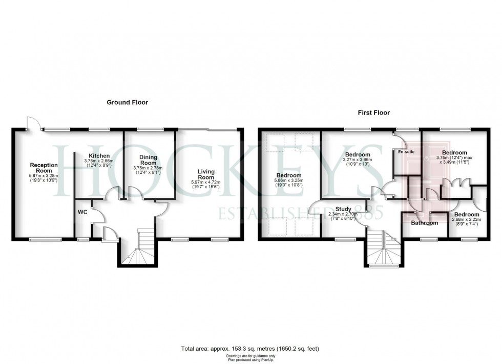 Floorplan for Ballard Close, Milton, CB24
