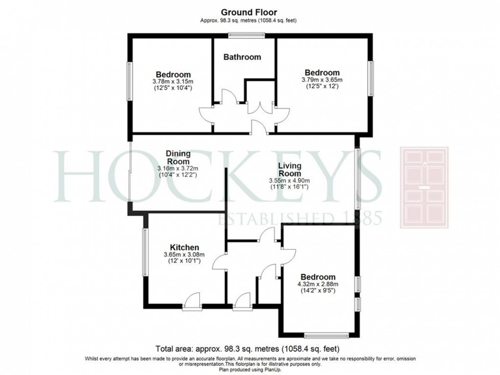 Floorplan for School Lane, Toft, CB23