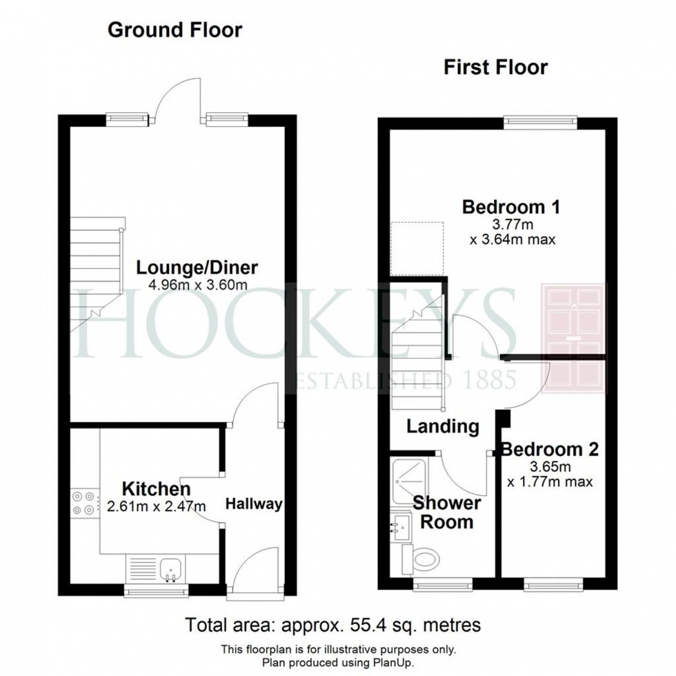 Floorplan for Watermead, Bar Hill, CB23