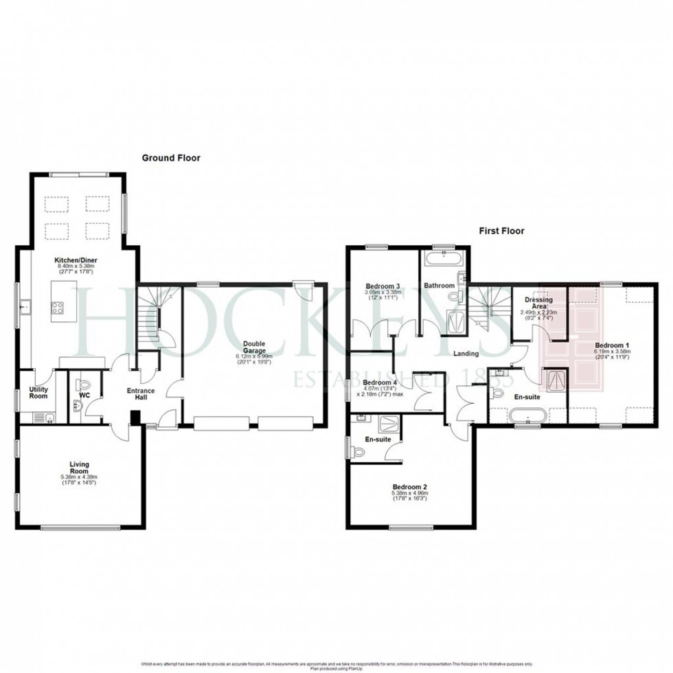 Floorplan for Mill Gardens, Mill Lane, PE28