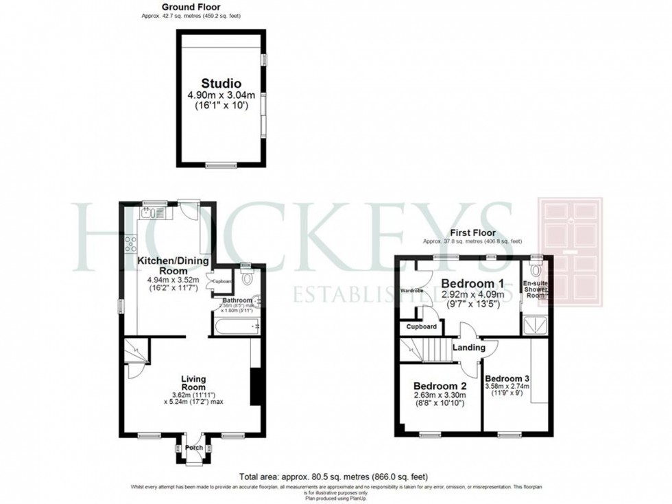 Floorplan for Bartlow Road, Linton, CB21