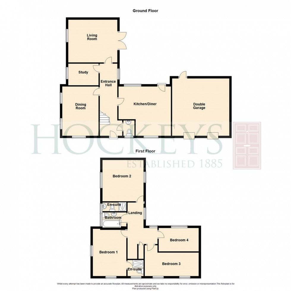 Floorplan for Sheepwash Way, Longstanton, CB24