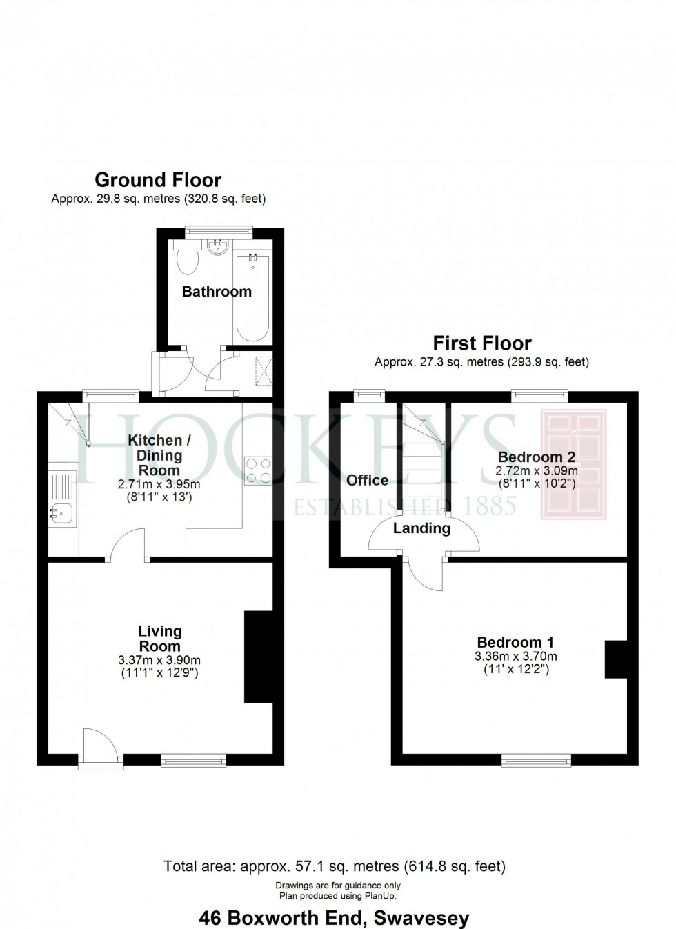 Floorplan for Boxworth End, Swavesey, CB24