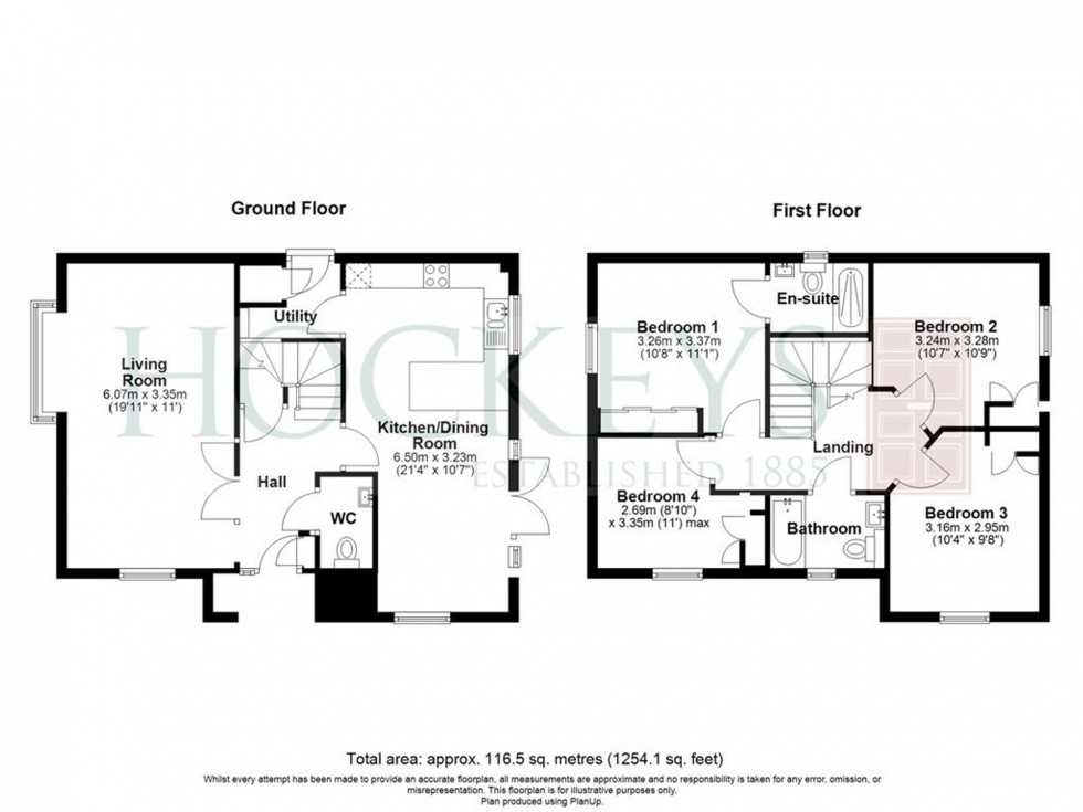 Floorplan for Windmill Close, Over, CB24