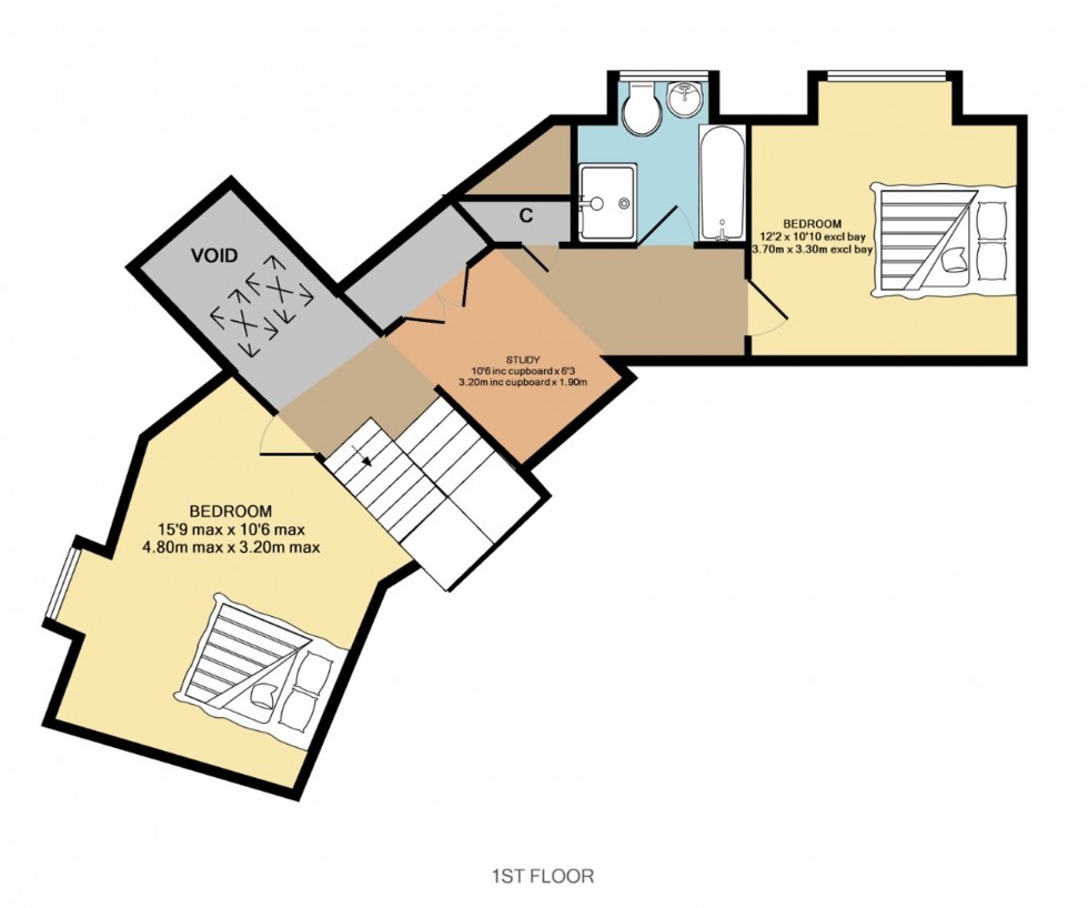 Floorplan for Paget Place, Newmarket, CB8