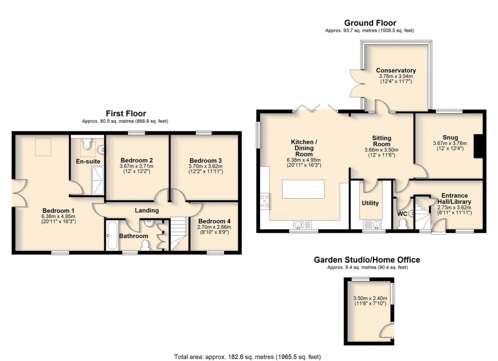 Floorplan for Mills Lane, Longstanton, CB24