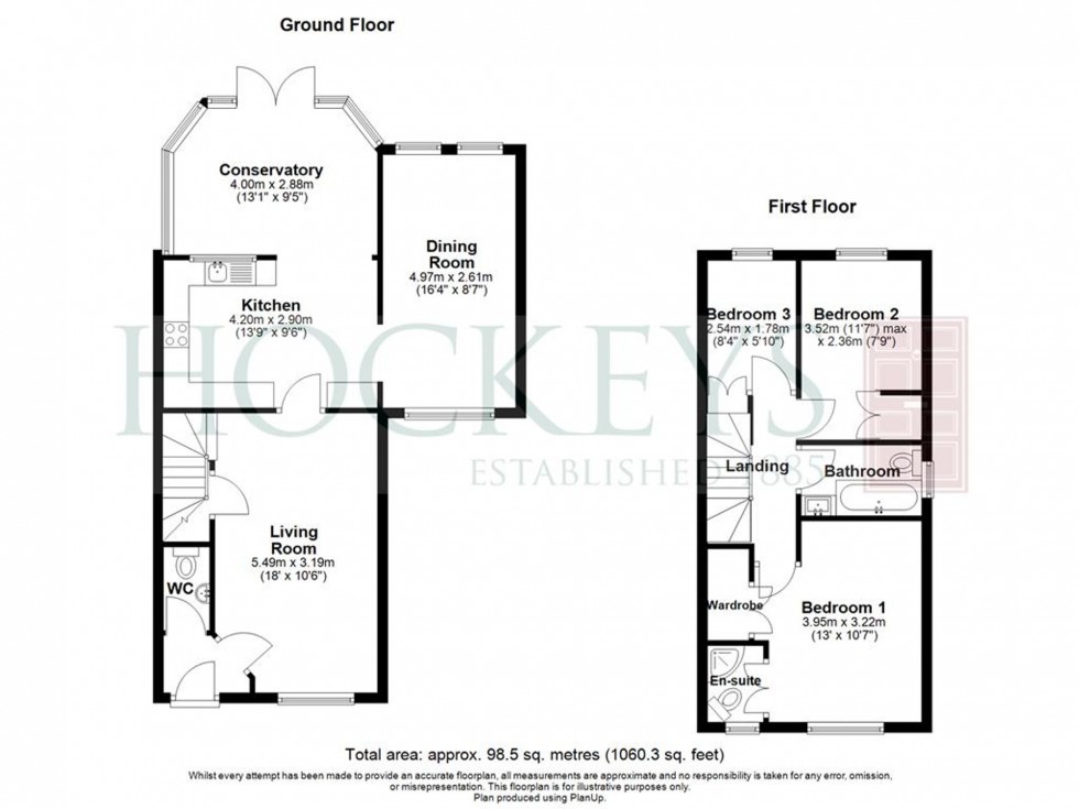 Floorplan for Covent Garden, Willingham, CB24