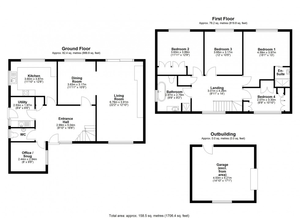 Floorplan for St. Michaels, Longstanton, CB24