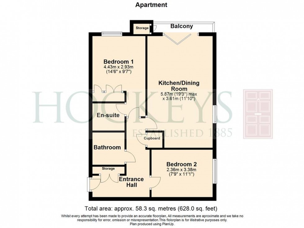 Floorplan for Occupation Road, Cambridge, CB1